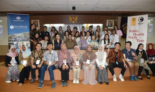 FPH UI Welcomes 18 Students from Australia to Public Health Study Tour Activities