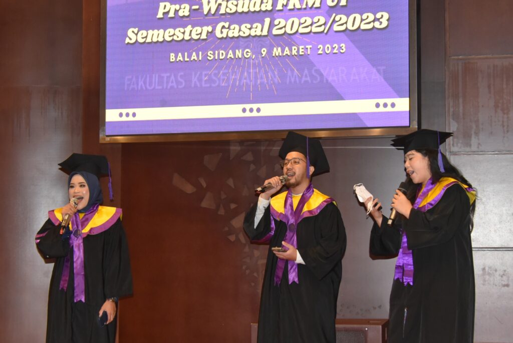 Pra Wisuda FKM UI Momen Berkesan Bagi Para Calon Wisudawan