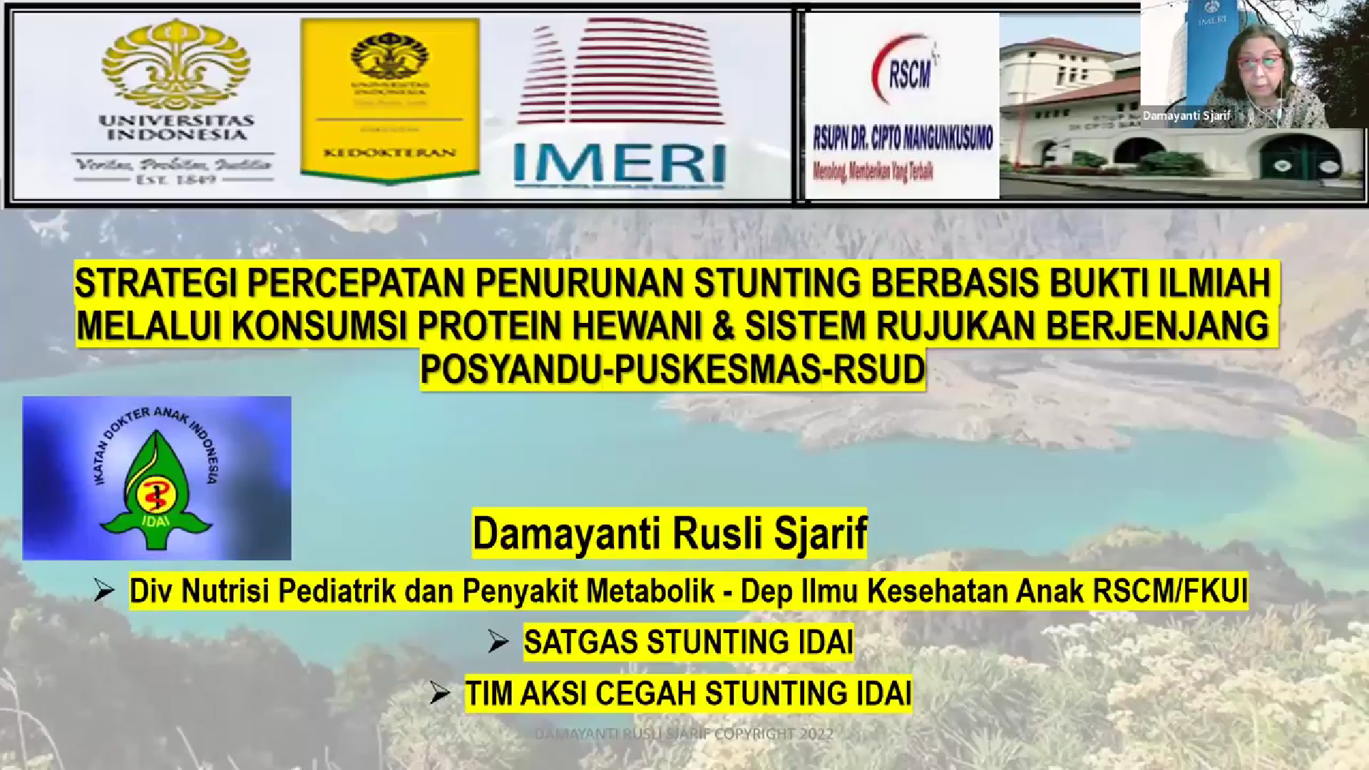 Seminar Gizi Untuk Bangsa Xii Telaah Kebijakan Penanganan Stunting Terkini Dan Penguatan 8829