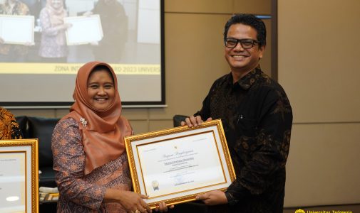 FPH UI Wins 2023 Clean Serving Bureaucratic Area (WBBM) Award from the Minister of Education and Research and Technology