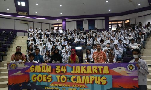 Tarik Minat Calon Mahasiswa, FKM UI Terima Kunjungan dari SMA Negeri 34 Jakarta