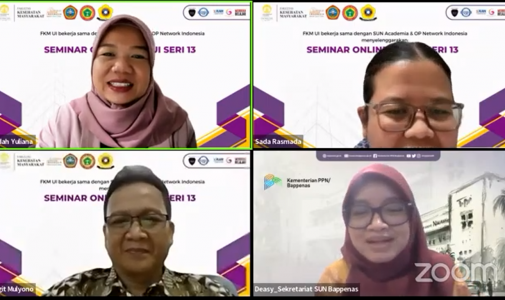 Discussing Increasing Cadre Capacity and the Role of Village Nurses in Improving Nutritional Problems in Indonesia, FPH UI Organizes SEMOL Series 13